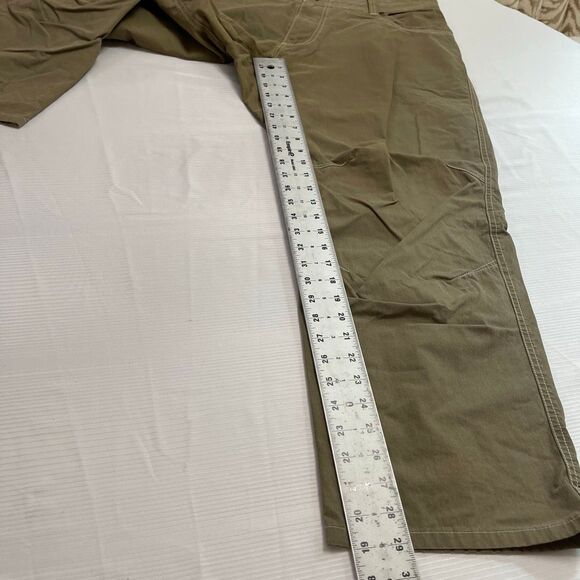 Kuhl Pants Mens 40X29 Cargo Hiking Pocket Straight Fit Dark Olive Casual Revolvr - Picture 6 of 13